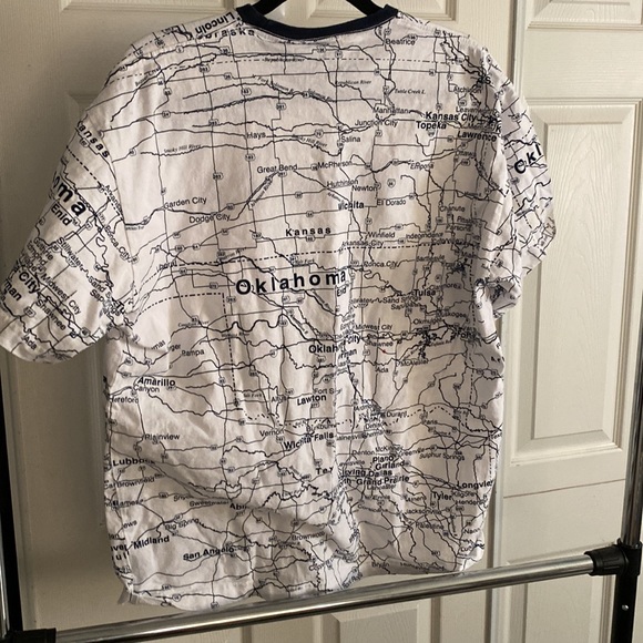 STATE OF MINE Oklahoma map t shirt - Picture 3 of 3